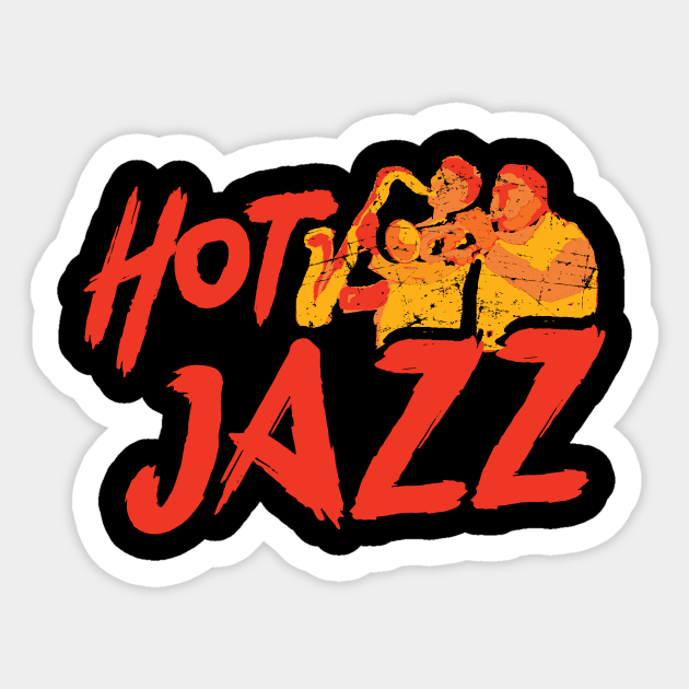 Hot Jazz Colorful Theme Sticker by jazzworldquest